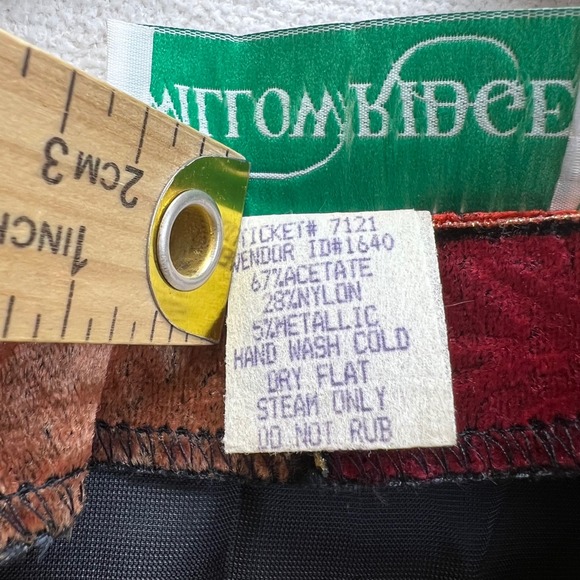 Willow Ridge Women Patchwork Velvet Blazer Jacket Open Front Multicolor Lined XL - Picture 3 of 9